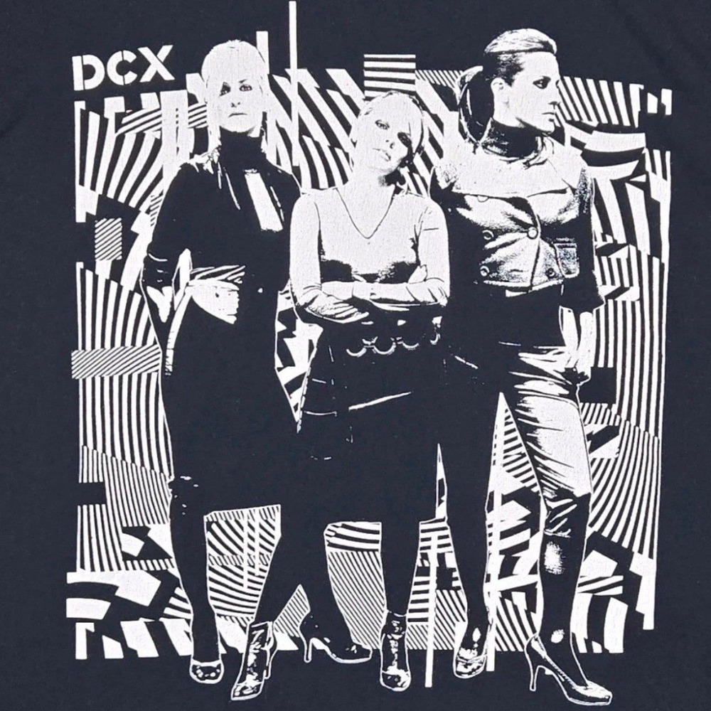 Dixie Chicks DCX MMXVI World Tour 2016 Graphic T-Shirt Black Sz Mens Medium
